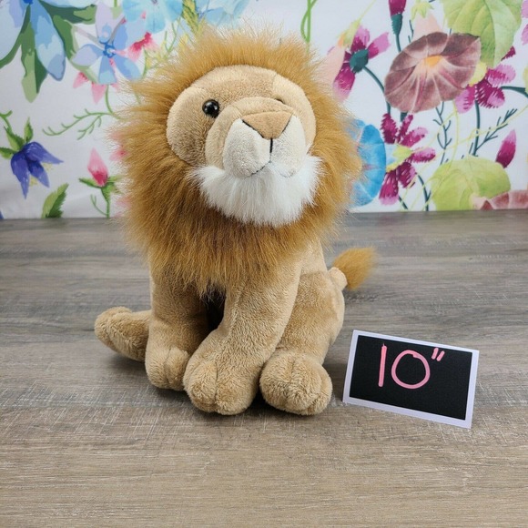 Kohl's Cares Lion Plush 10" Nancy Tillman King Of The Jungle Stuffed Animal 2011 - Picture 1 of 5